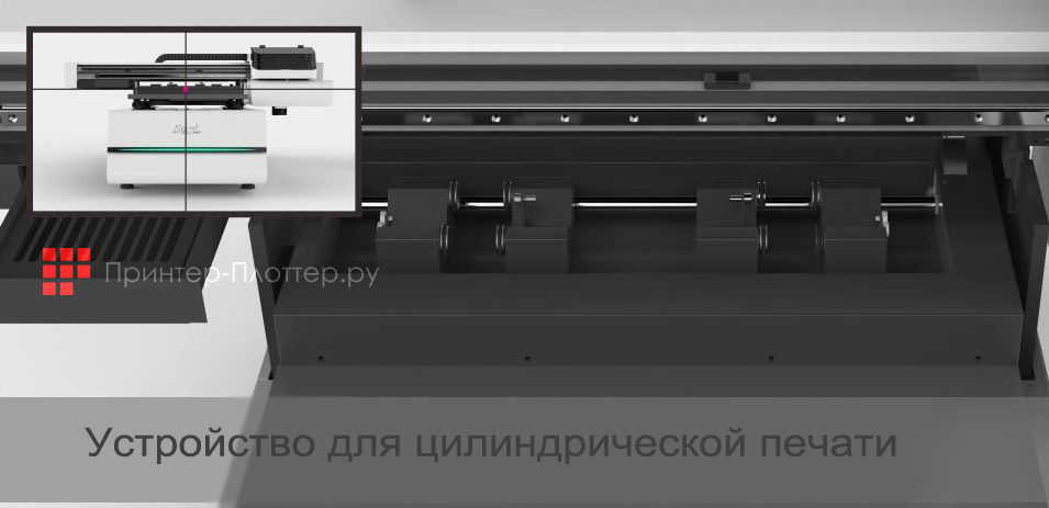 Nocai UV0609PEIII-II. Приспособление для цилиндрической печати