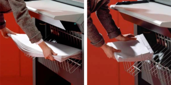 Oce 940. Эффективная укладка готовых отпечатков