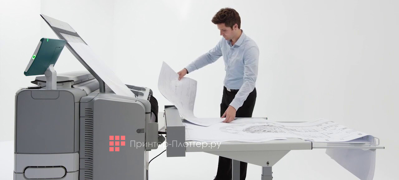 Oce PlotWave 345 DDS1R MFP. Надежная бесперебойная печать