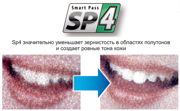 OKI ColorPainter E-64s. Технология Smart Pass