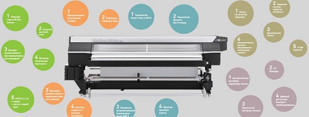 OKI ColorPainter H3-104s. Простота эксплуатации