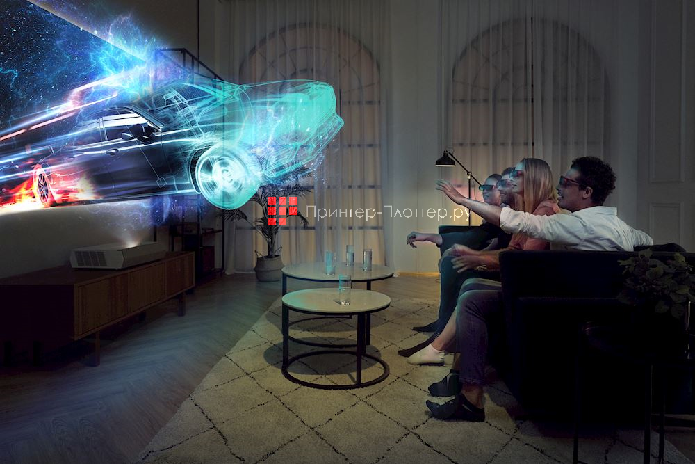 Optoma CinemaX P2. Полная поддержка 3D