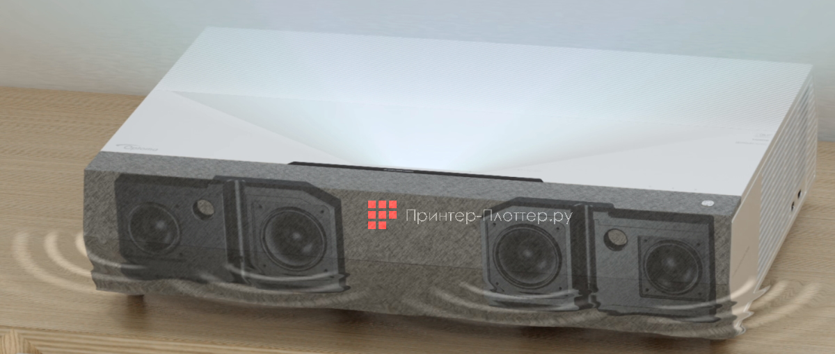 Optoma CinemaX P2. Превосходное качество звука