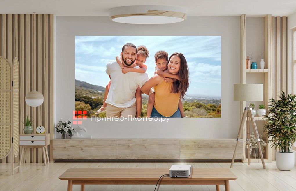 Optoma ML1080. Просмотр при дневном свете