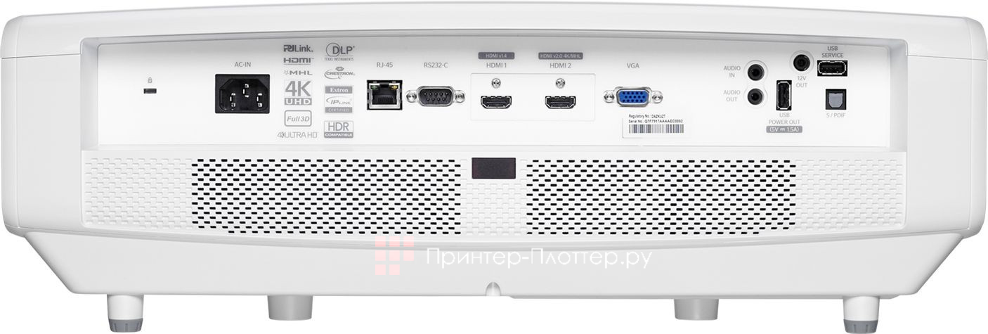 Optoma UHZ65LV. Два HDMI входа