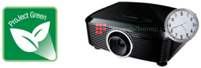 Optoma ZU720T. График включения/выключения