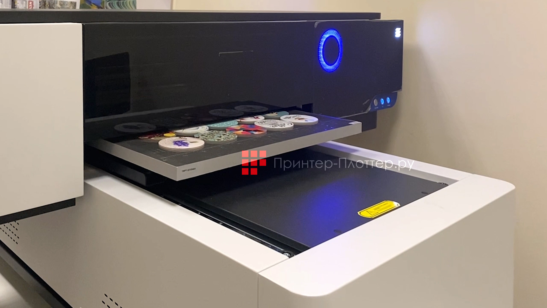 OSNUO OSN-6090 UV. Одновременная печать CMYK + W