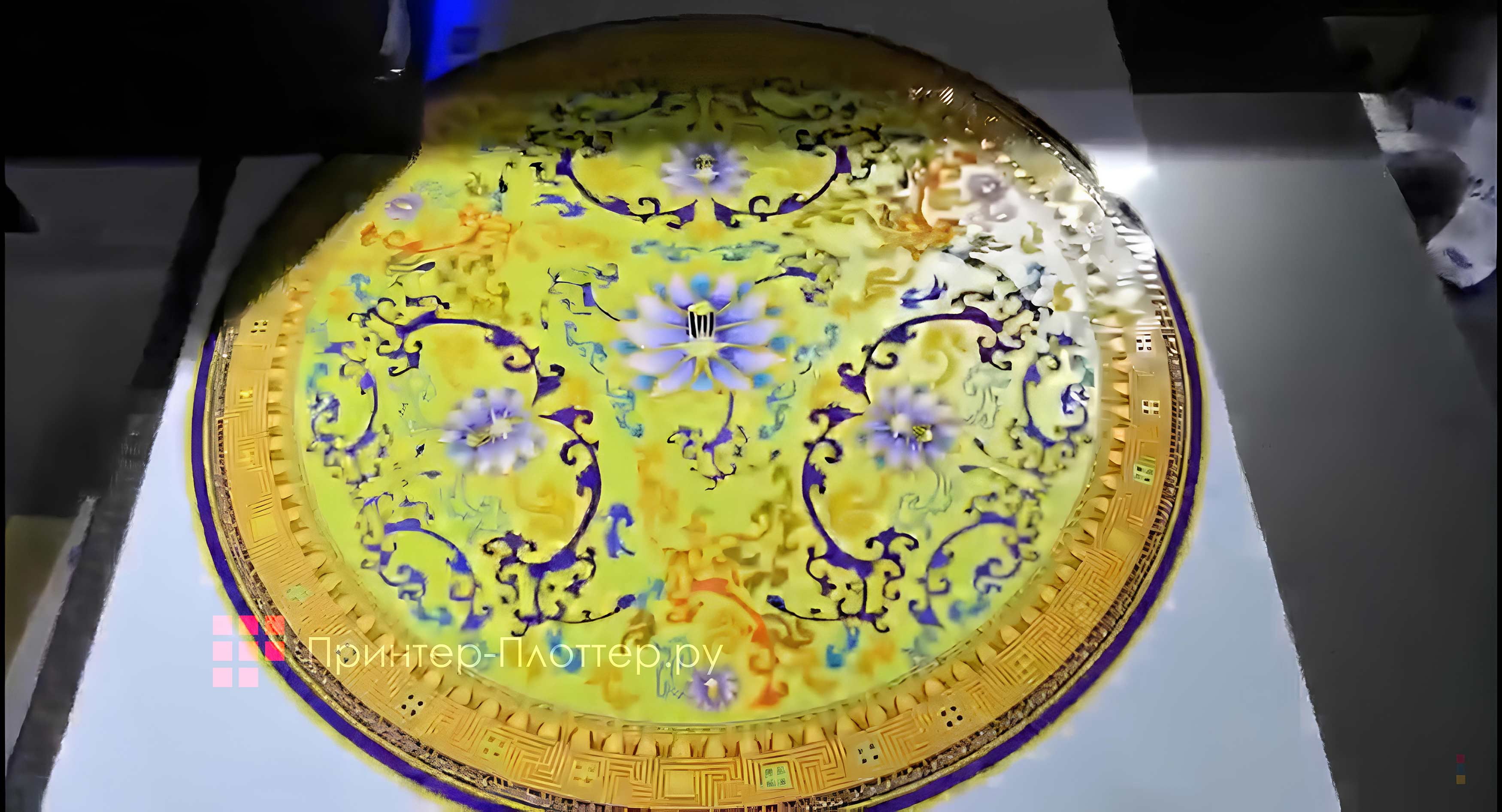 OSNUO OSN-7590 UV. Печать лаком