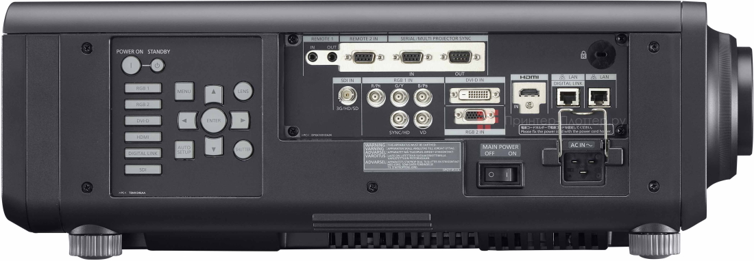 Panasonic PT-RZ890B. Особенности