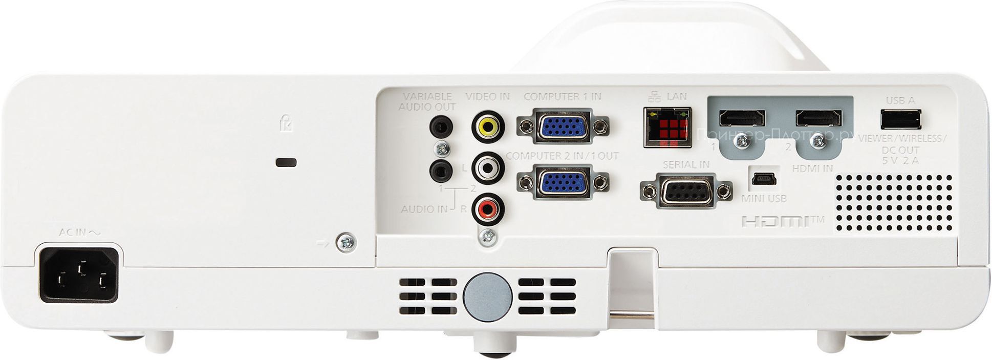 Panasonic PT-TW381R. Широкие возможности подключения