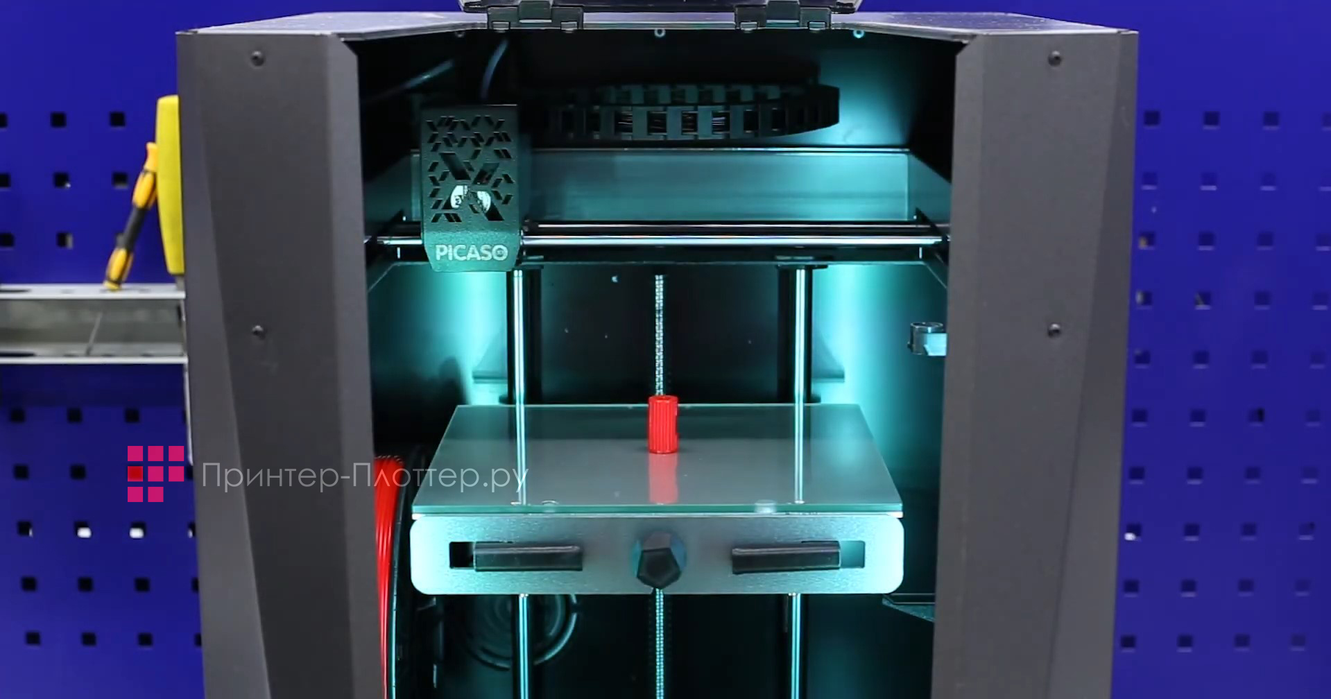 Picaso3D Designer X. Сушка пластика