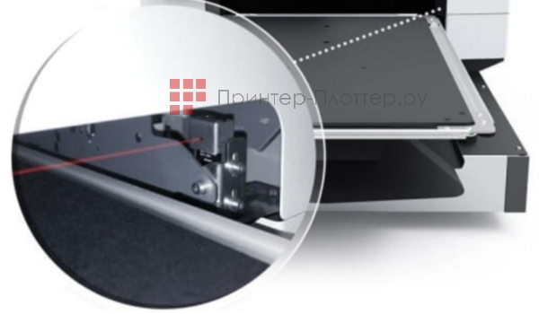 Polyprint Texjet Echo 2. Автоматическая регулировка высоты печатающей головки