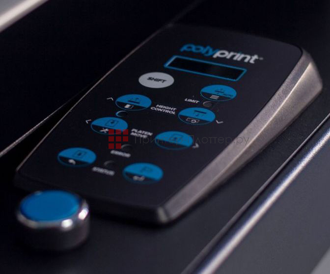 Polyprint Texjet Echo 2. Панель управления