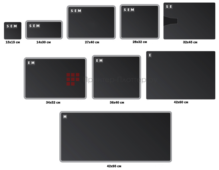 Polyprint TexJet Echo. Съемные столики