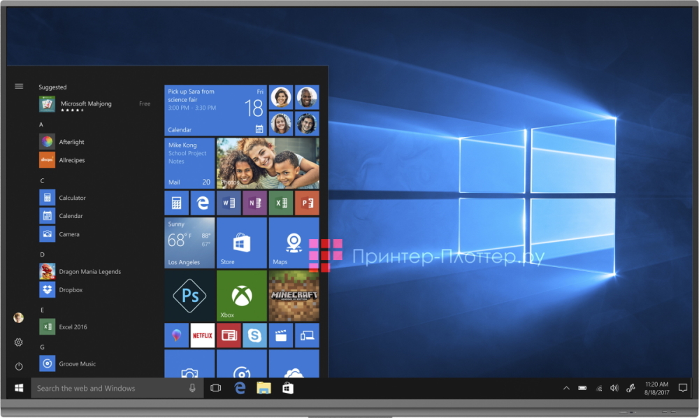 Prestigio MultiBoard 65'' Prime. Мощный ПК на базе Windows