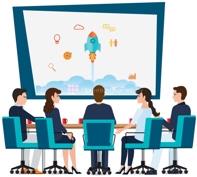 Prestigio MultiBoard 65'' Prime. Переговоры и групповые обсуждения