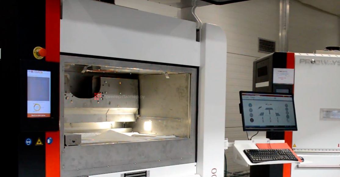 Prodways ProMaker P1000X. Система контроля температуры камеры