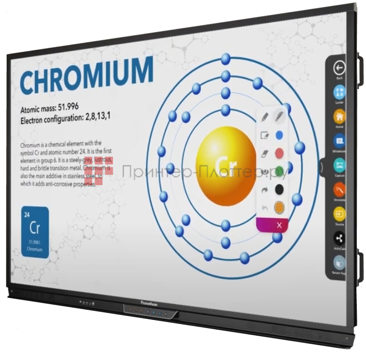 Promethean ActivPanel Titanium AP7-B75. Особенности