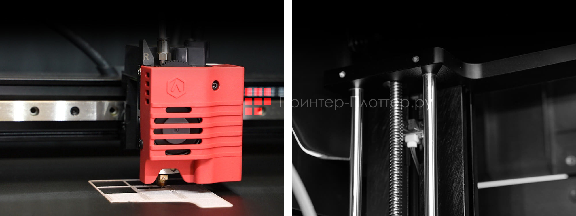Raise3D E2CF. Повышенная точность калибровки и цельнометаллическая рама