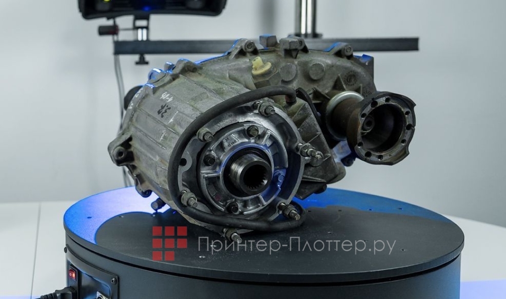 RangeVision PRIME. Сканирование на поворотном столе