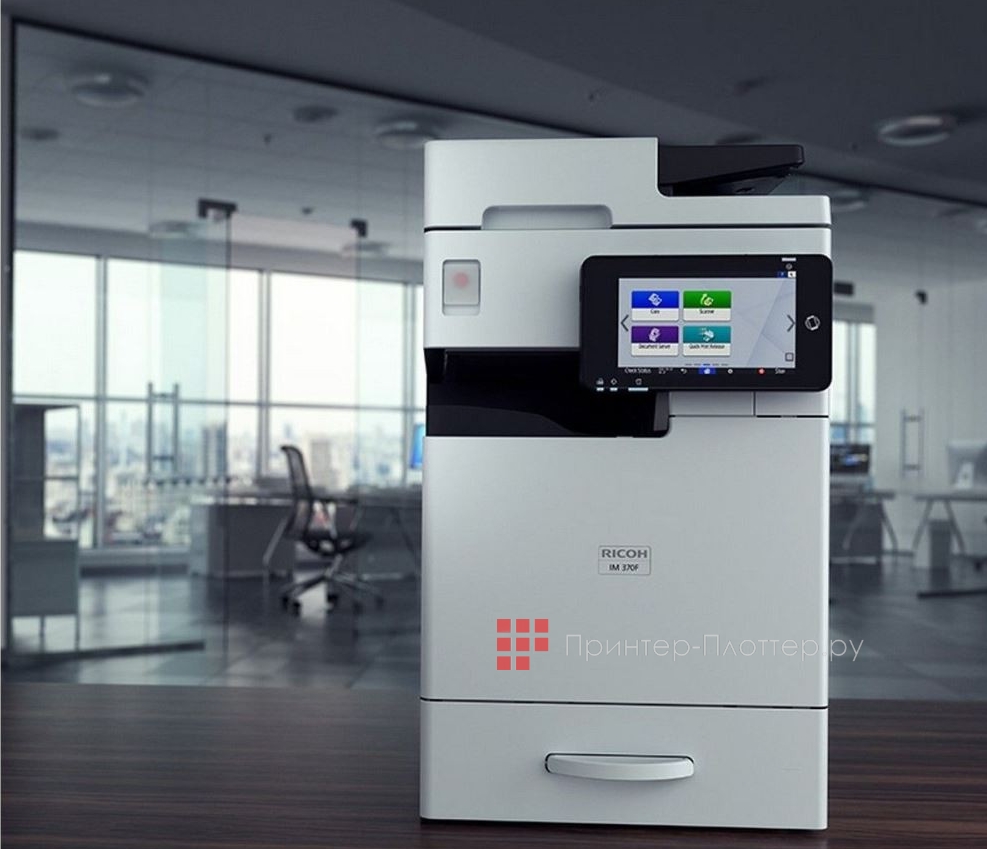 Ricoh IM 370. Особенности