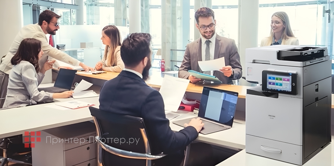 Ricoh IM 460F. Применение