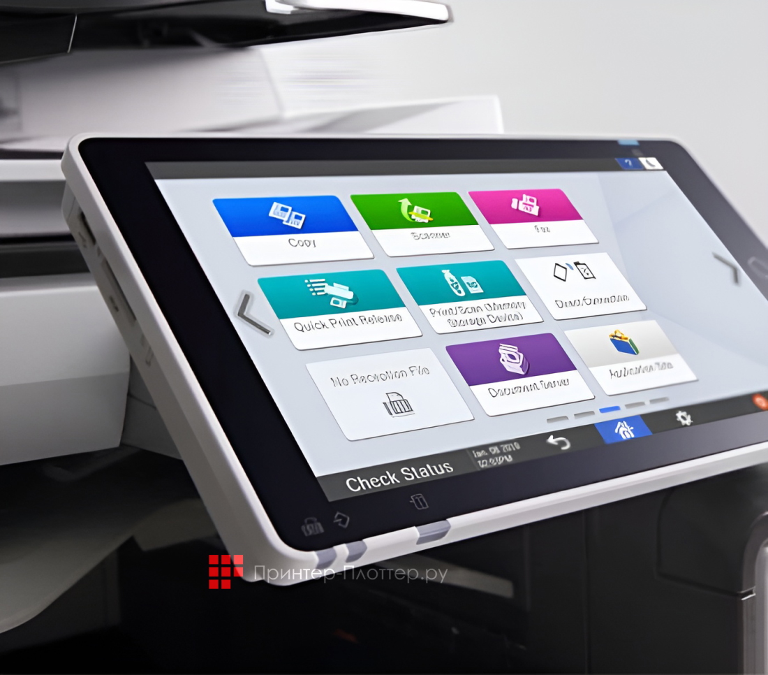 Ricoh IM C2010A. Интеллектуальная панель управления третьего поколения