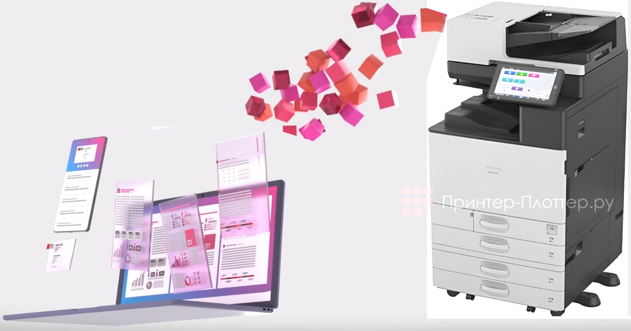 Ricoh IM C3510A. Широкие возможности мобильной связи