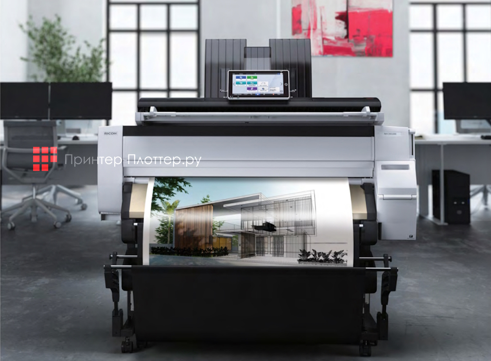 Ricoh IM CW2200. Применение