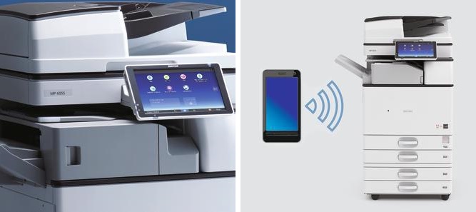 Ricoh MP 5055SP. Возможности подключения Ricoh MP 5055SP. Возможности подключения