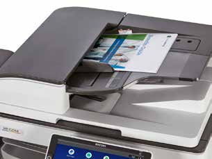 Ricoh MP C2504exSP. Однопроходной автоподатчик документов