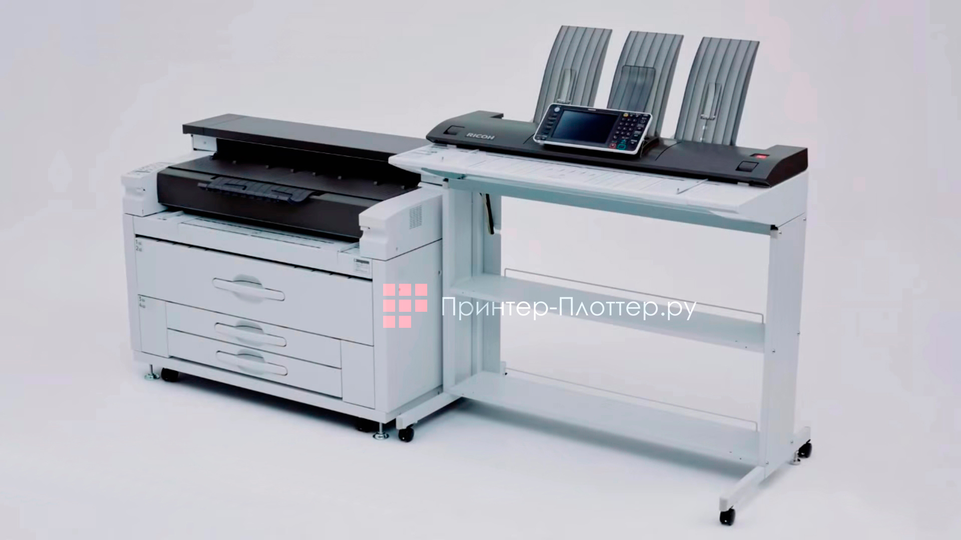 Ricoh MP W7100SP. Цветное сканирование
