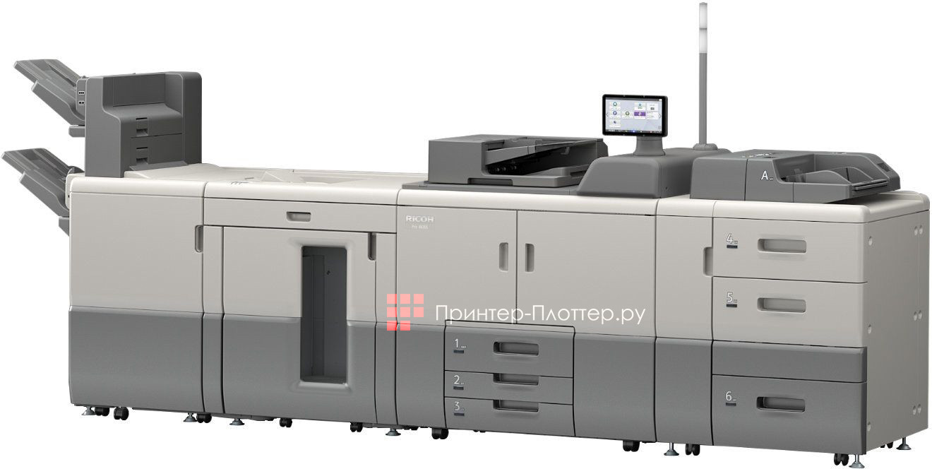 Ricoh Pro 8420S. Послепечатные возможности