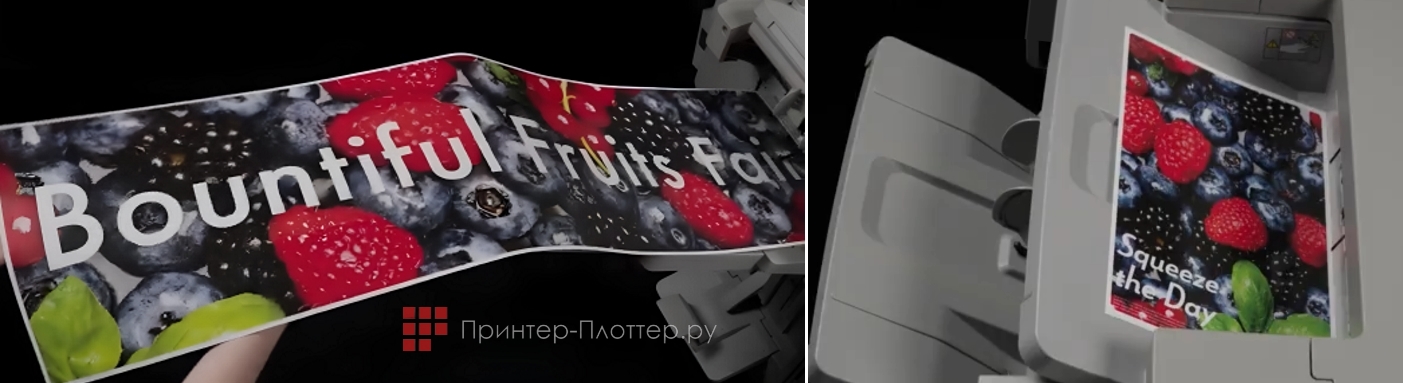 Ricoh Pro C5400SL. Поддержка разнообразных носителей