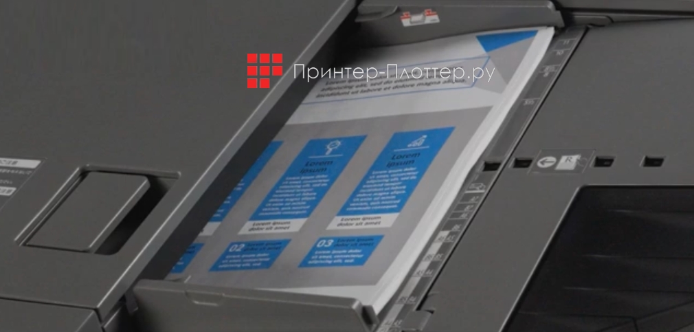 Ricoh Pro C5410S. Широкий спектр носителей