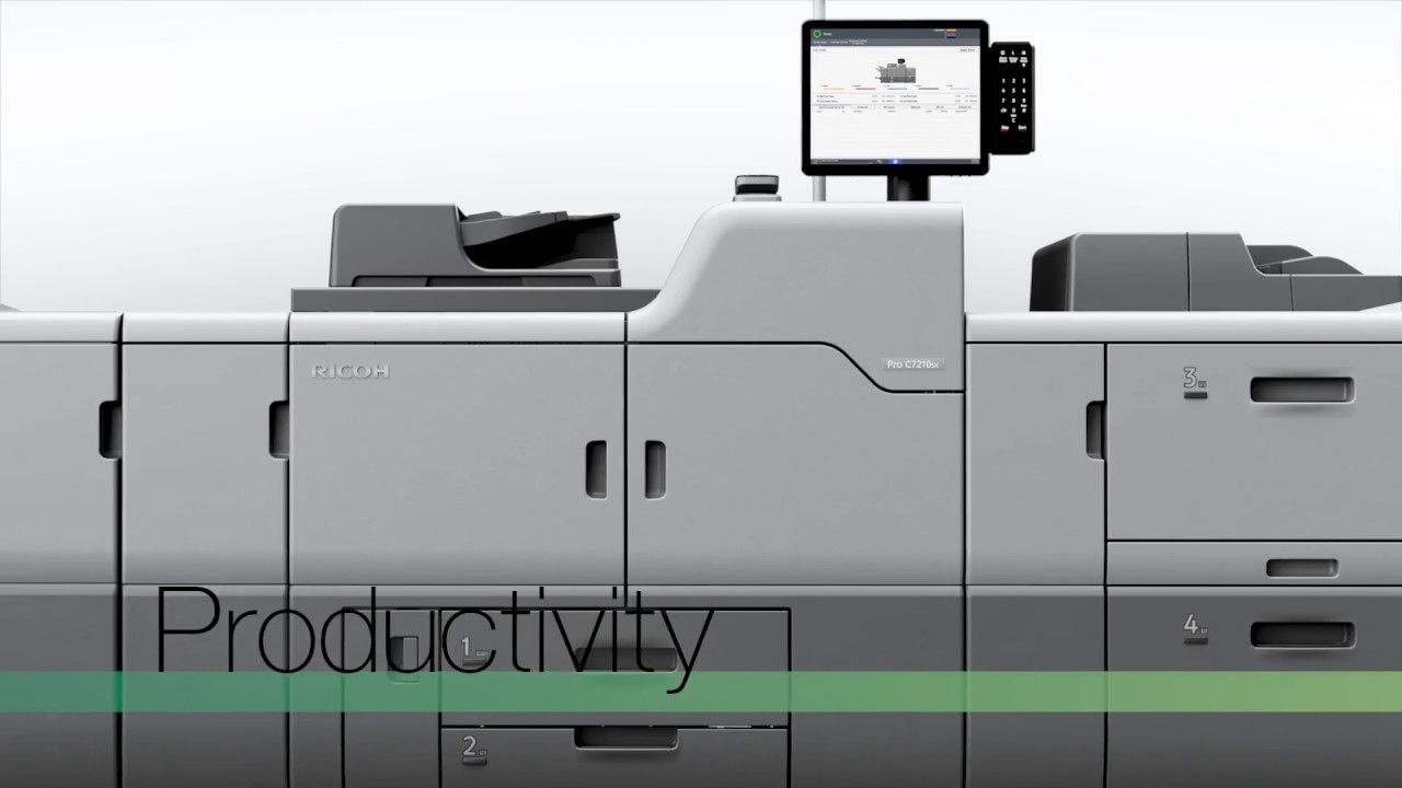  Ricoh Pro C7200. Производительность