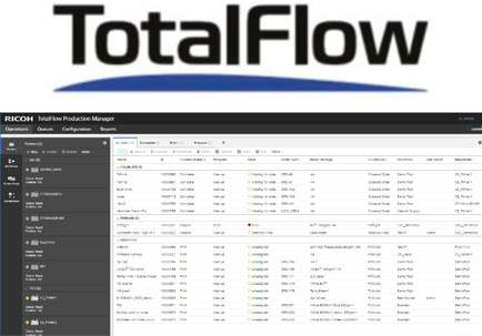  Ricoh Pro C7200SX. TotalFlow Production Manager