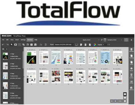  Ricoh Pro C7210. TotalFlow Prep