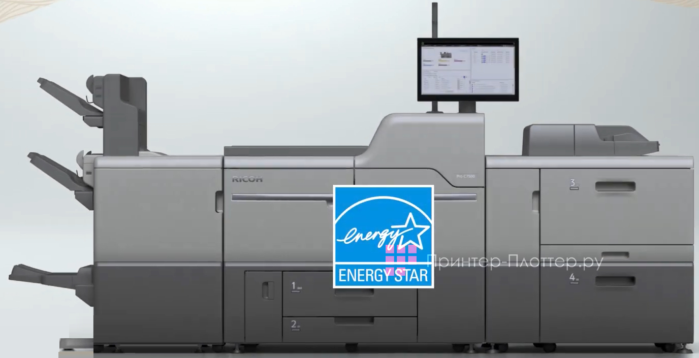 Ricoh Pro C7500. Высокая производительность