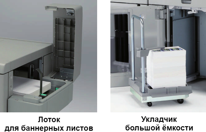  Ricoh Pro C9210. Дополнительные возможности