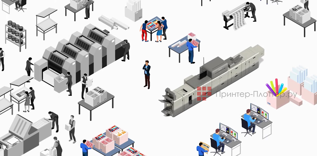 Ricoh Pro C9500. Применение