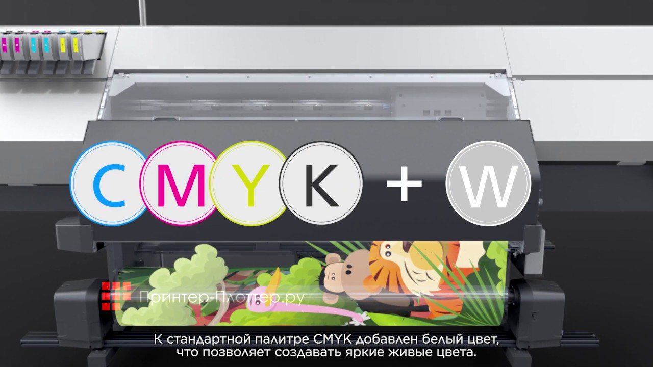 Ricoh Pro L5130. CMYK + W