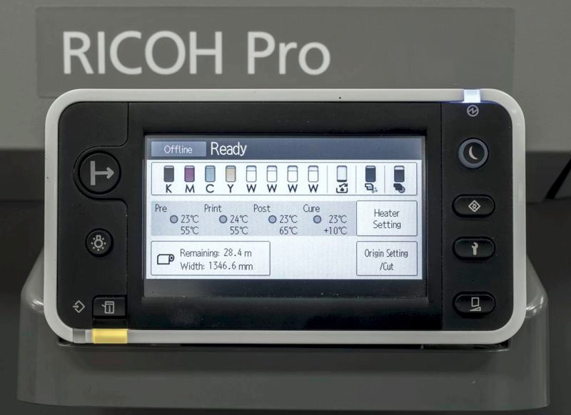 Ricoh Pro L5130e. Интуитивно понятное управление