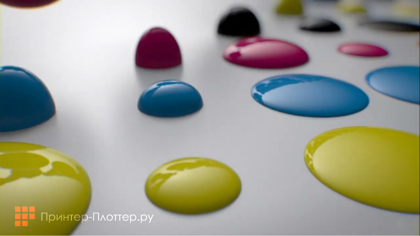 Ricoh Pro L5160. Капли краски