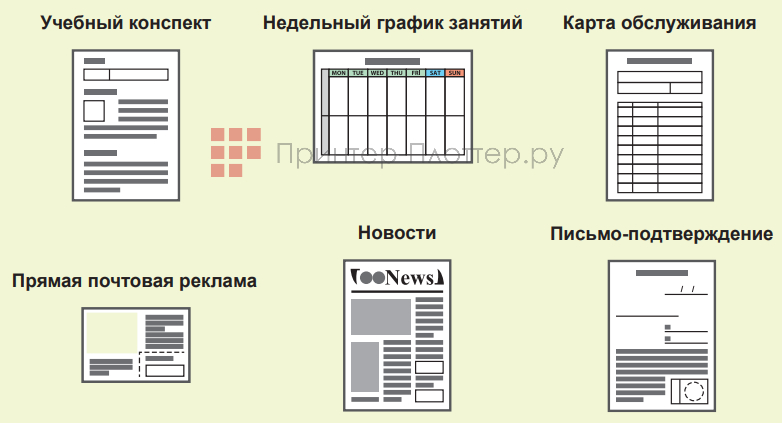 МФУ Riso ComColor FT1430. Расширенные возможности печати