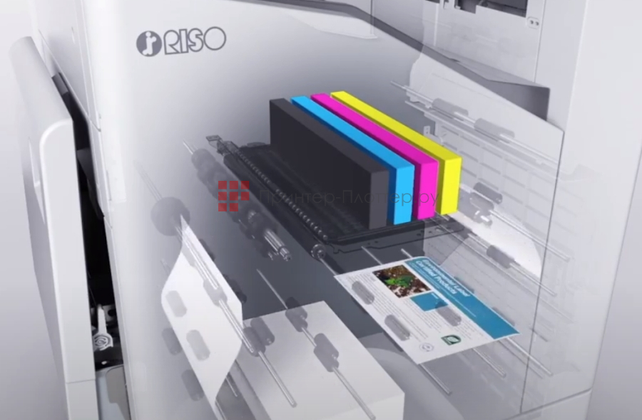 МФУ Riso ComColor FT5000. Технология печати FORCEJET