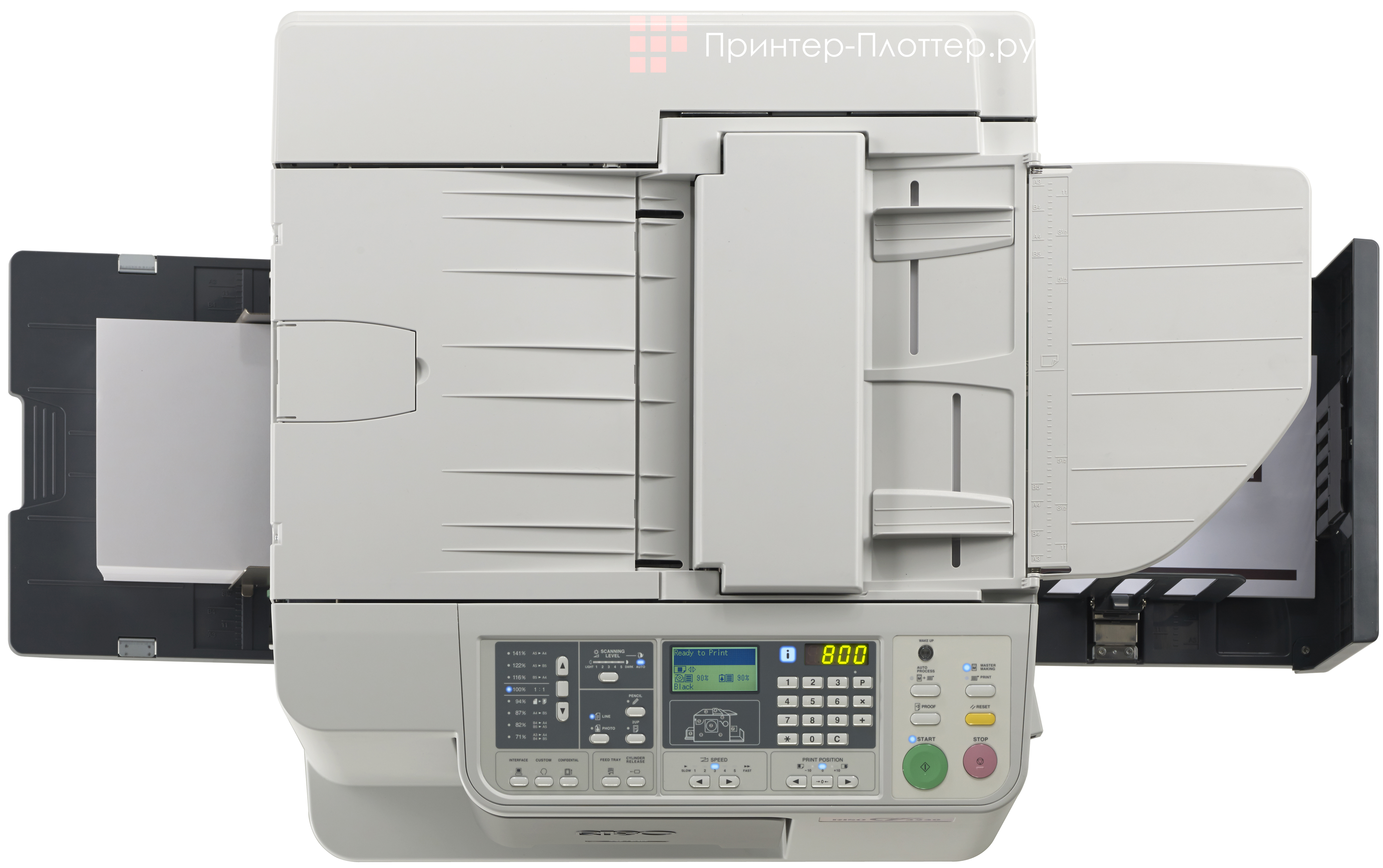 Riso CV 3030. Компактный корпус