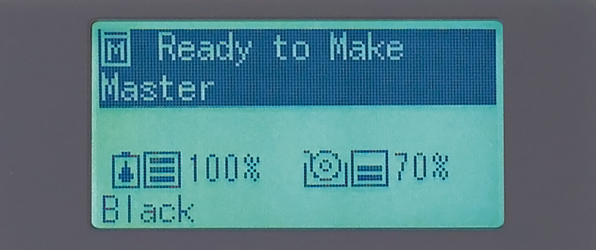 Riso SF 5230 EII. ЖК-панель