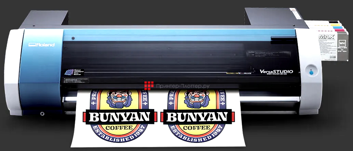 Roland VersaSTUDIO BN-20. Низкие затраты обслуживание и высокая надежность