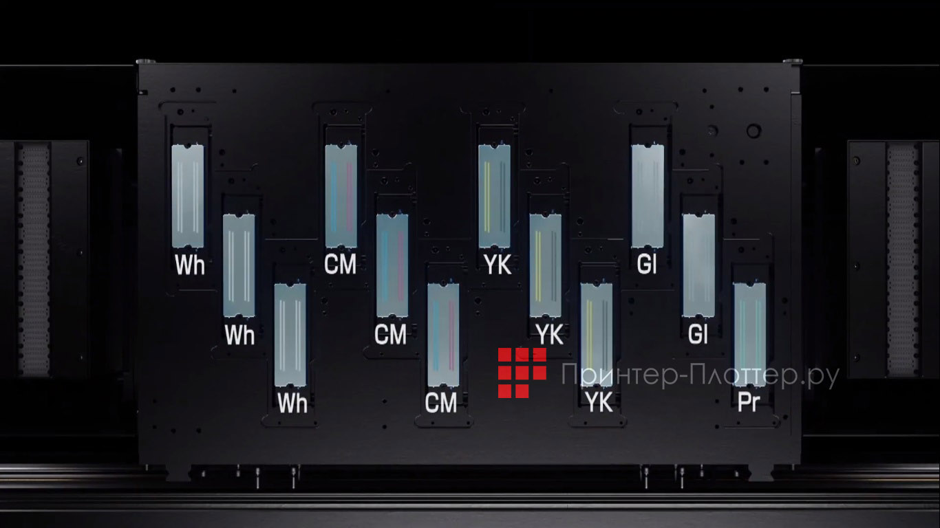 Roland IU-1000F. Пьезоэлектрические головки